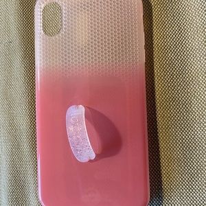 Loopy Cases Pink Ombré iPhone XS Max Case